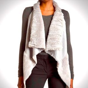 Coffee Shop Faux Fur Vest